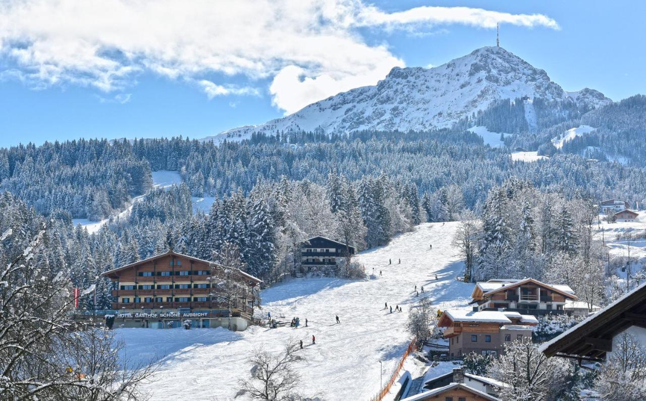 Hotel-Gasthof Zur Schoenen Aussicht St. Johann in Tirol Extérieur photo